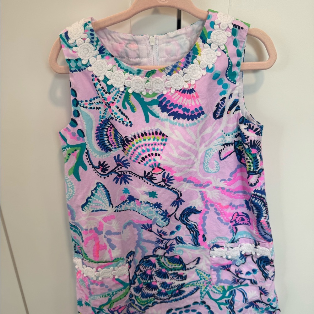Lilly Pulitzer Shift 🐢 💜 Dress Size 4